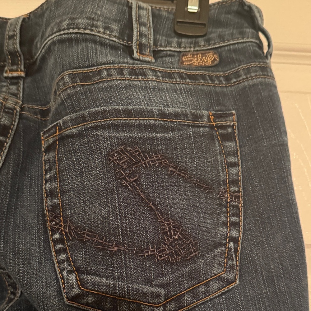 Classic Silver dark blue Women's Jeans - Picture 2 of 4